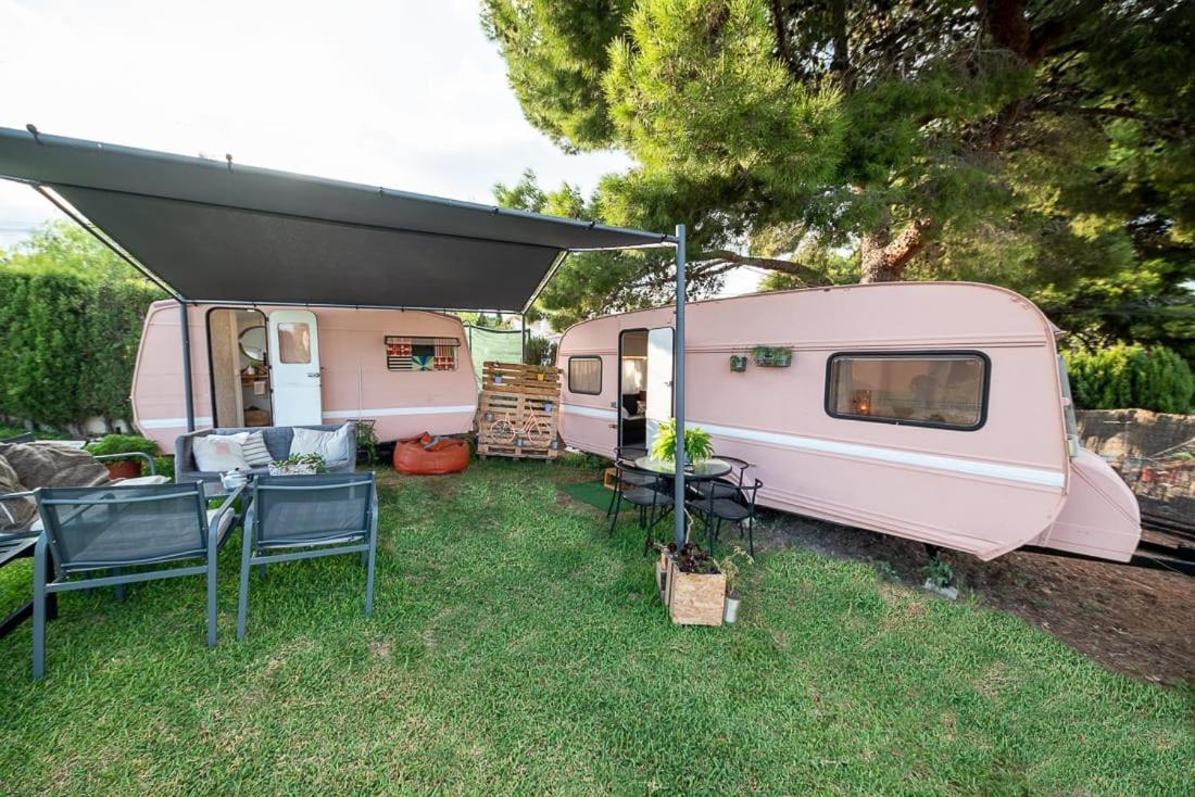 Caravana- Glamping Casa Tortuga La Nucía Eksteriør bilde