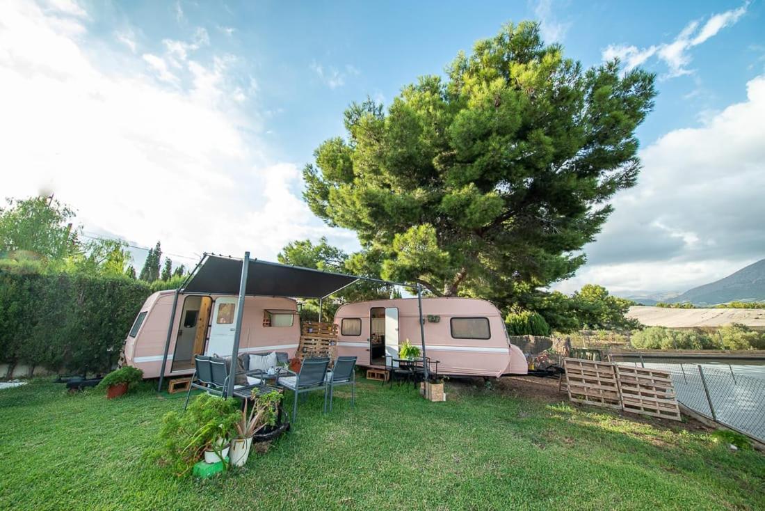 Caravana- Glamping Casa Tortuga La Nucía Eksteriør bilde