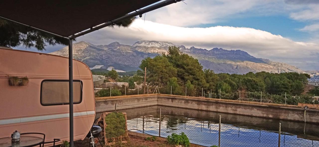 Caravana- Glamping Casa Tortuga La Nucía Eksteriør bilde