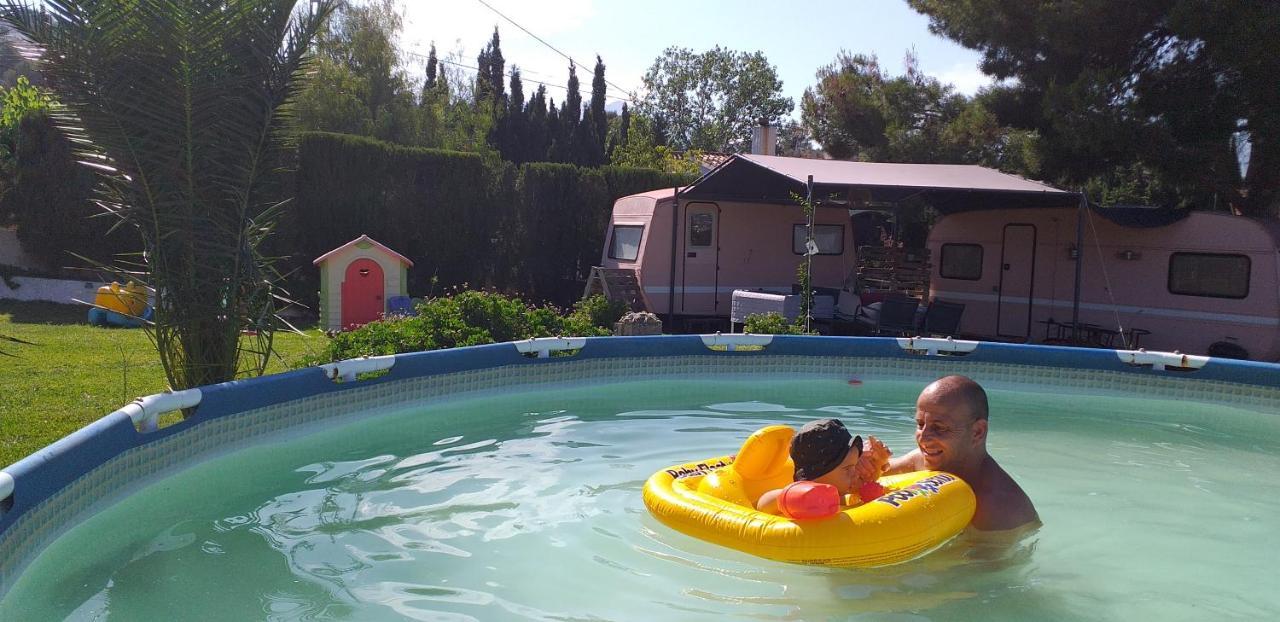 Caravana- Glamping Casa Tortuga La Nucía Eksteriør bilde