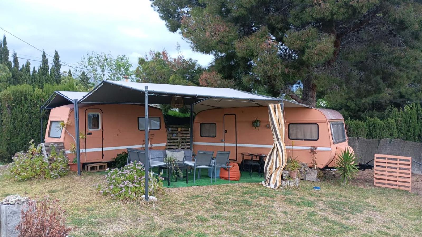 Caravana- Glamping Casa Tortuga La Nucía Eksteriør bilde